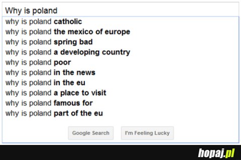 Why is poland...
