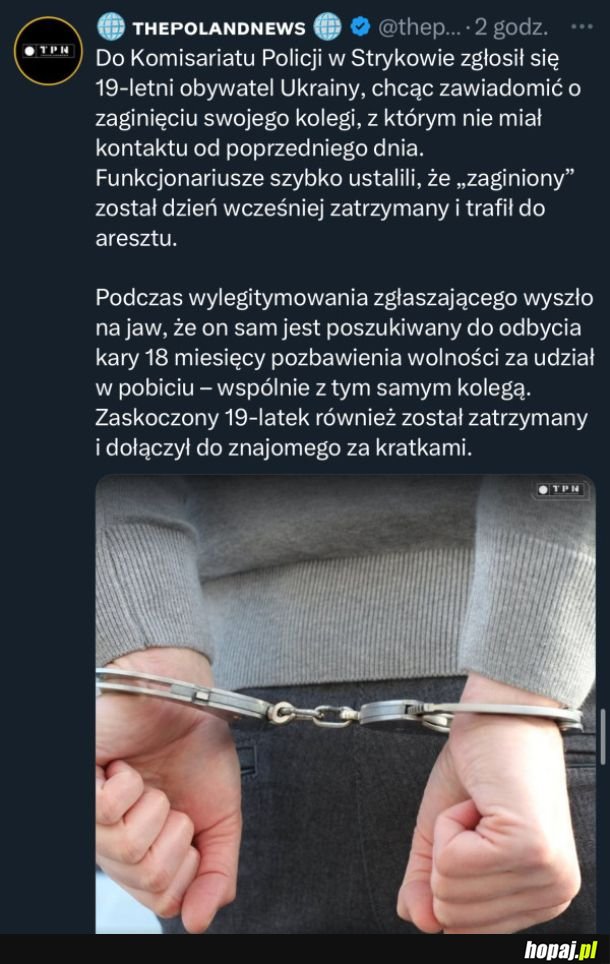 Cóż za zaskoczenie