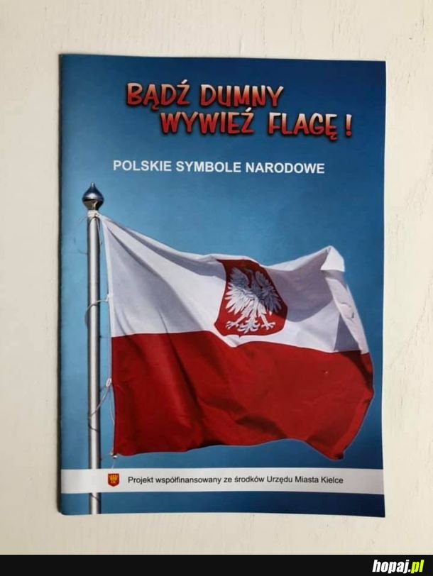 Banderę można wywieźć na przykład na Karaiby 