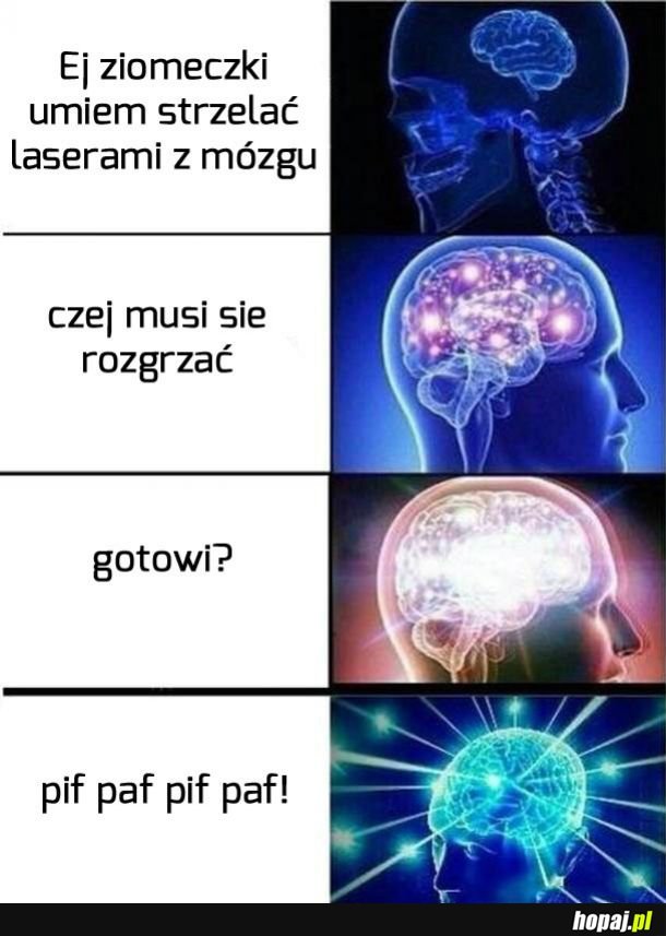 Laser z mózgu