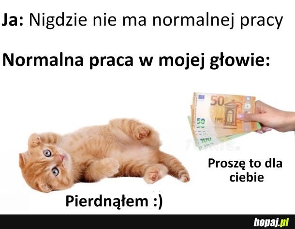 Normalna praca w mojej głowie