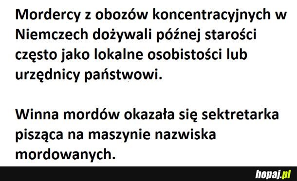 Niemiecka sprawiedliwość.