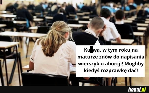 Dobrze, że przygotowałem się z Dziadów