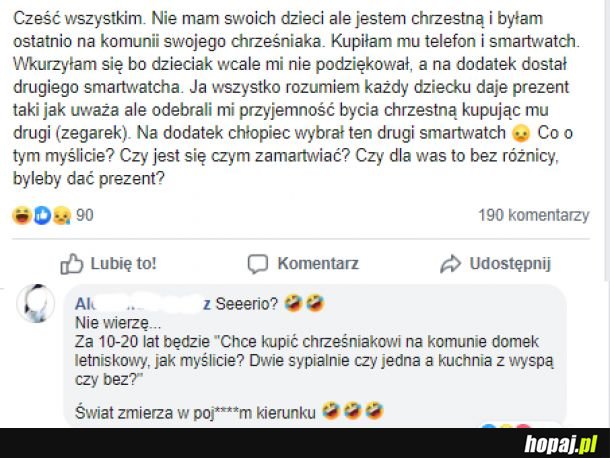 Prezent na komunię 