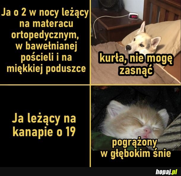 Problemy ze snem