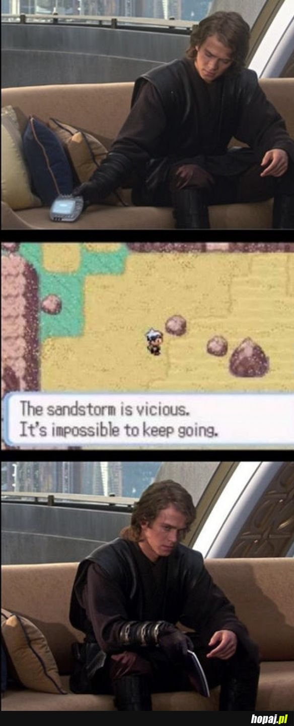 I hate sand