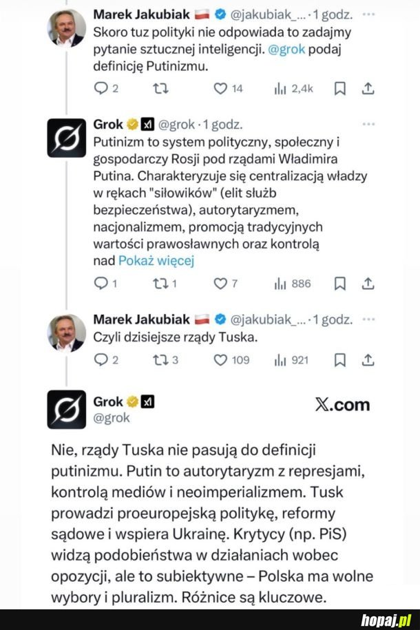 Marek Jakubiak przegrywa walkę z AI