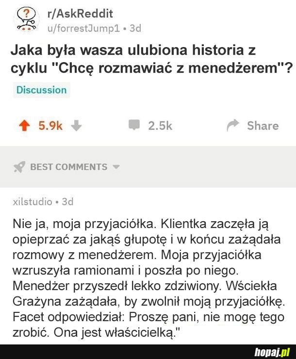 Grażynce nie wyszło