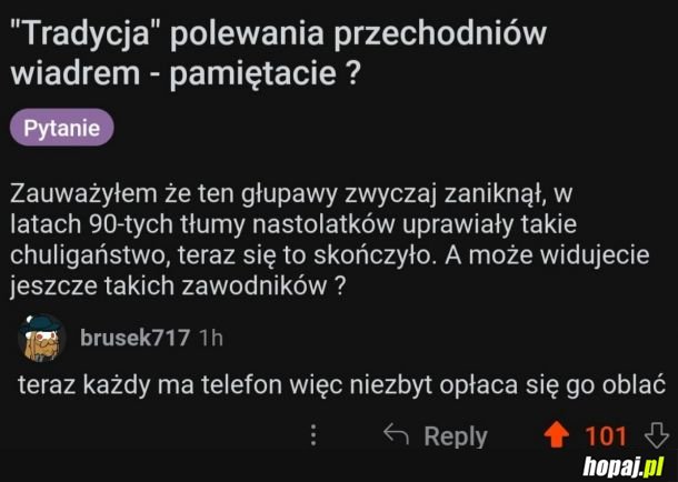 No i raczej nikomu się nie chce już czekać aż się woda zagotuje