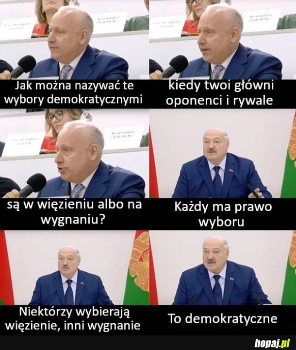 Demokracja wg Łukaszenki