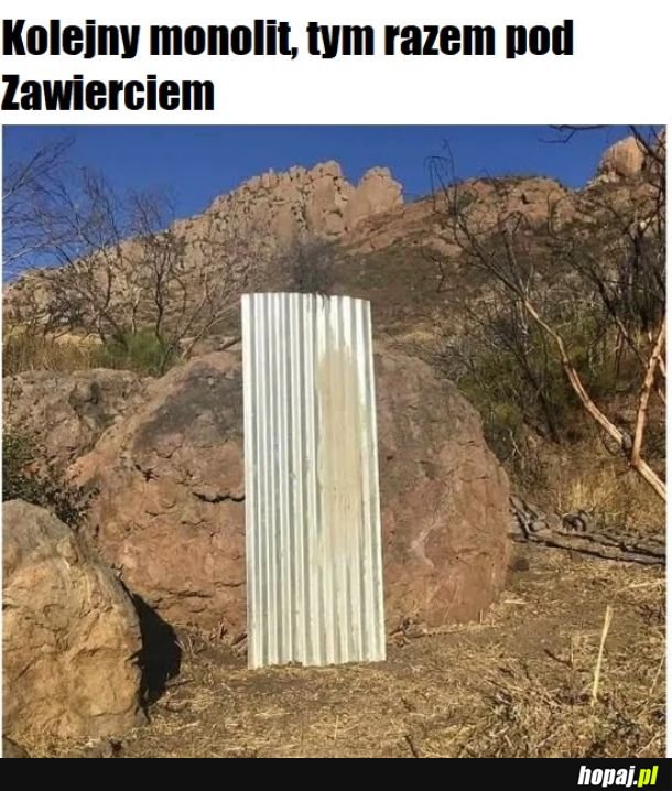 Tajemnicze monolity przejmują kontrolę nad umysłami ludzi