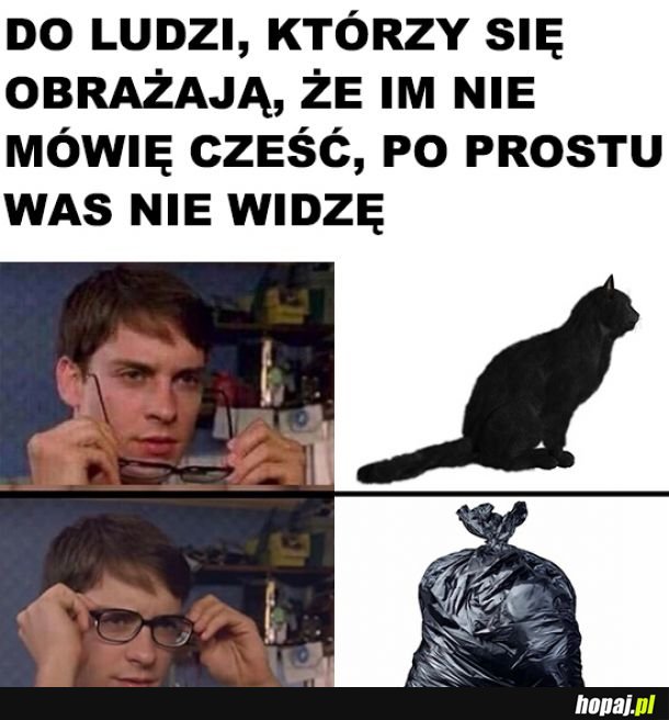 Problem ze wzrokiem 