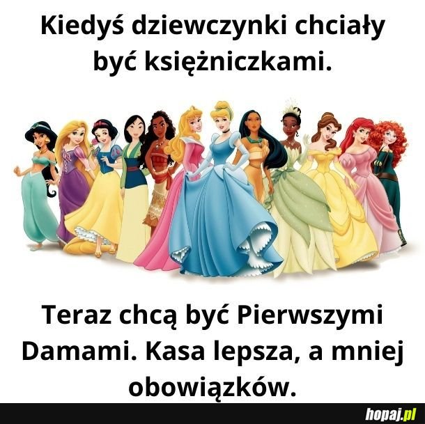 Księżniczki vs Pierwsze Damy