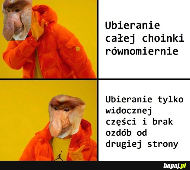 Choinka w polski domu