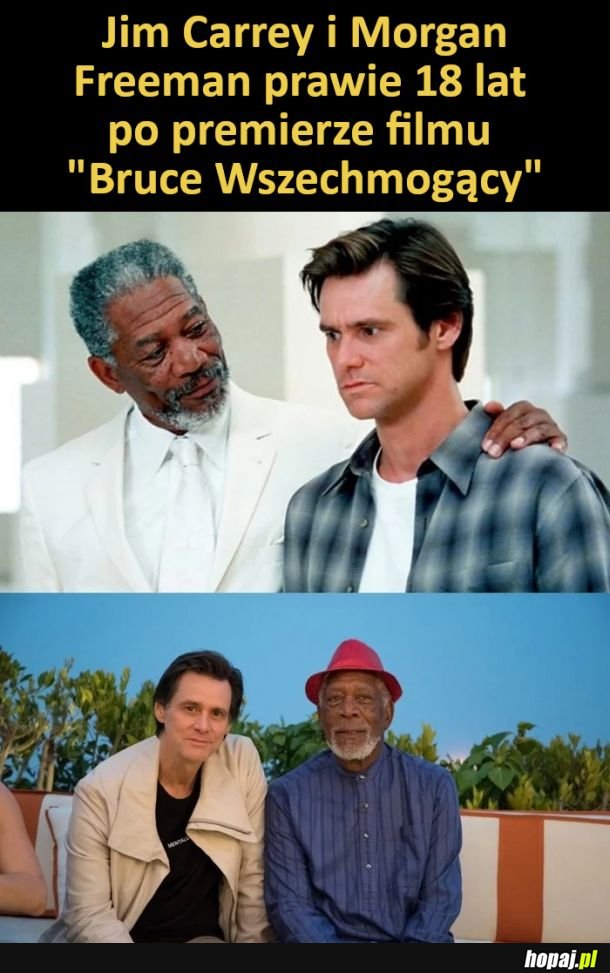 Jim Carrey i Morgan Freeman