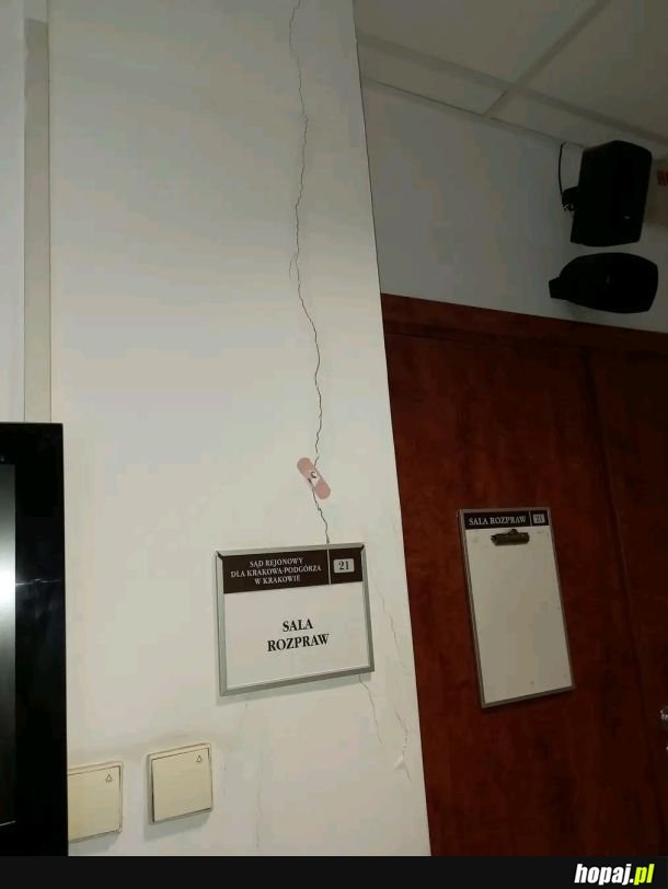 Ten plaster pomógł zapobiec nieszczęściu