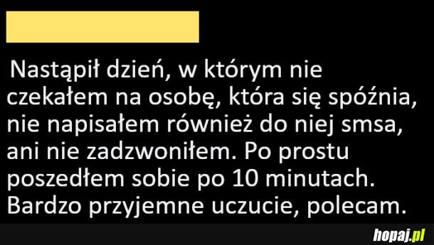 Przyjemne uczucie