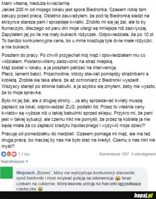 Powinna się wstydzić