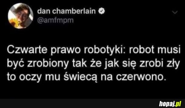 Czwarte prawo robotyki