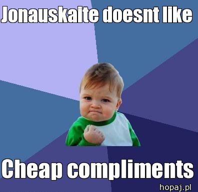 Jonauskaite doesnt like