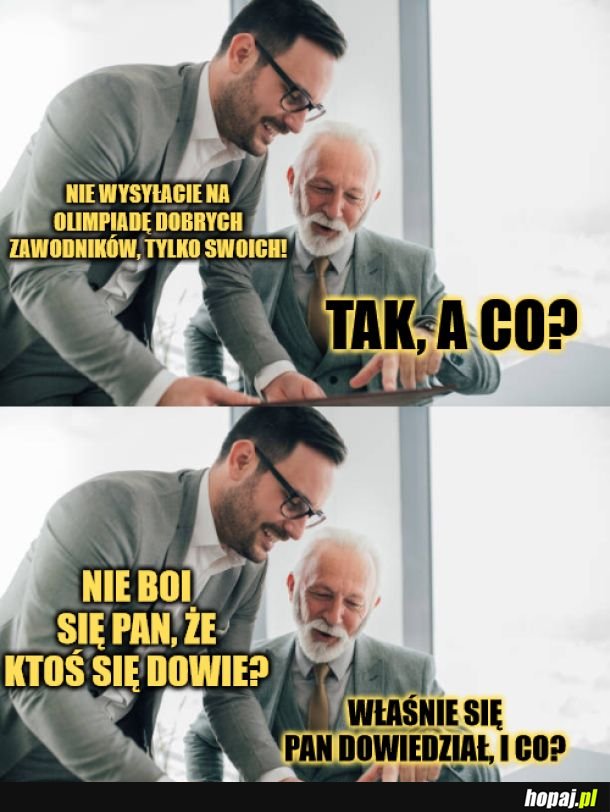 No właśnie nic.