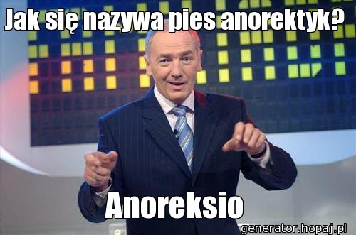 Jak się nazywa pies anorektyk?