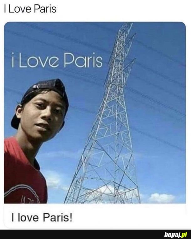 I love Paris