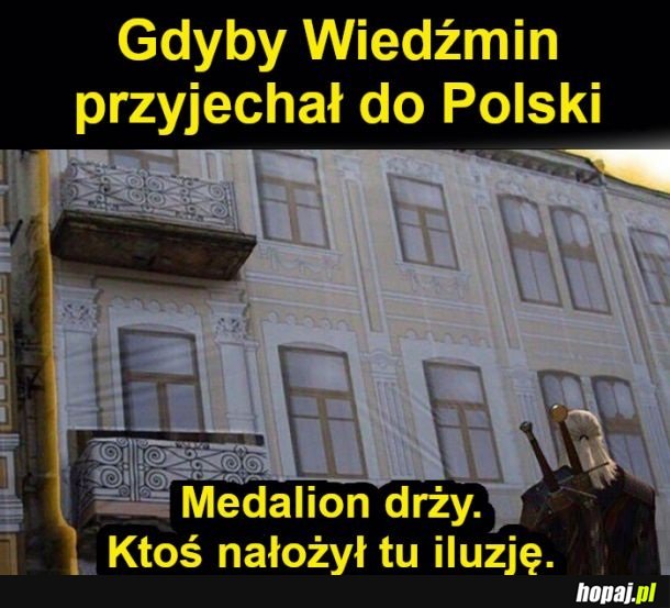 Medalion drży