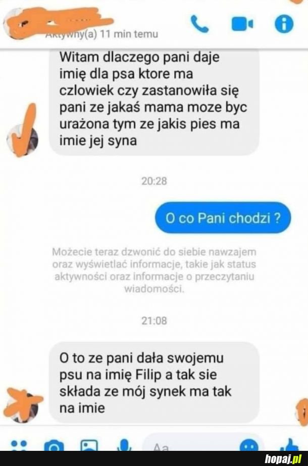 Imię dla psa