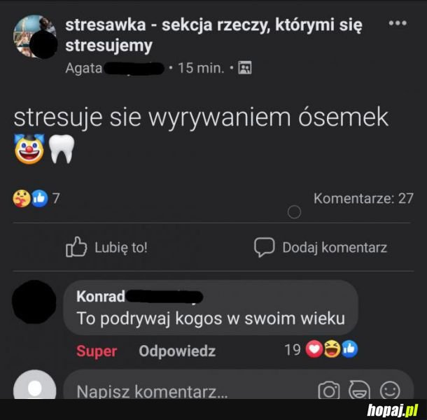 Wyrywanie ósemek