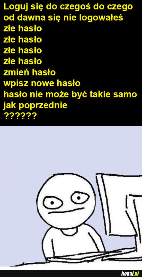 A WIĘC CO JEST ŹLE?