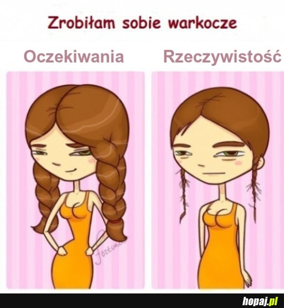 Smutna prawda o warkoczach