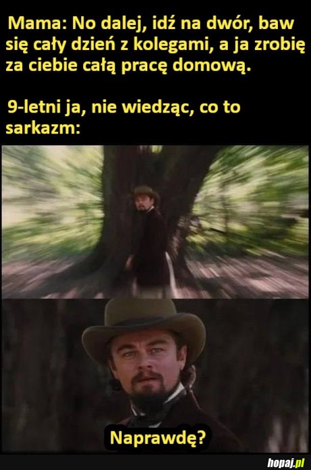 Kiedy nie wiesz co to sarkazm