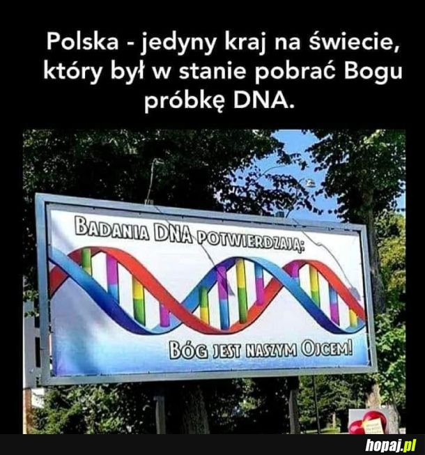 Śmiejesz się, że zacofani a oni zbadali DNA samego Boga