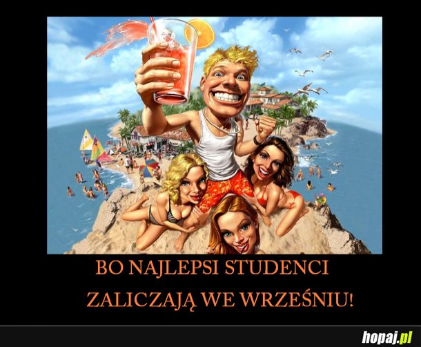 Najlepsi studenci zaliczają we wrześniu!