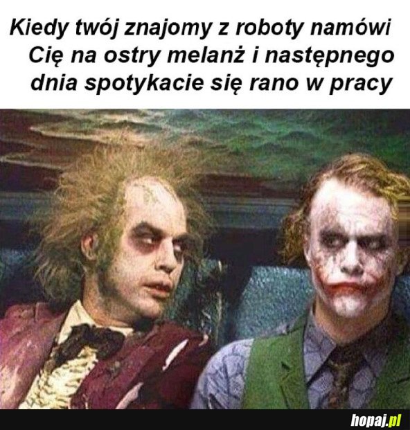 ZNISZCZENI W PRACY