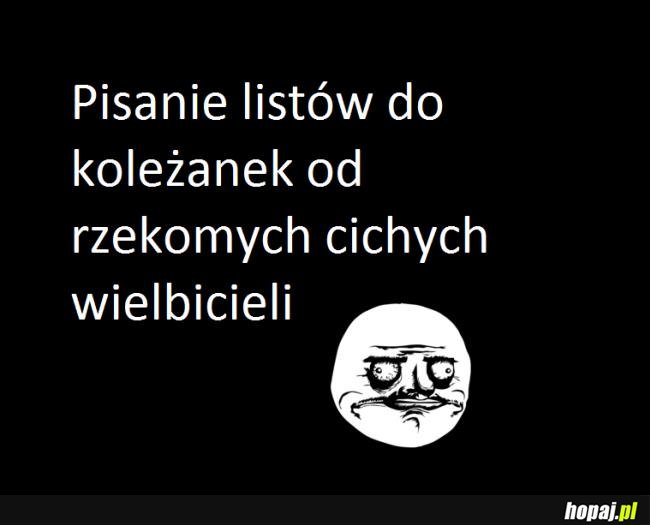 Pisanie listów do koleżanek ;)