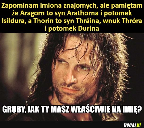 Zapominanie imion