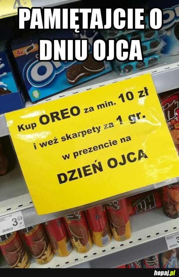 Dzień ojca niedługo