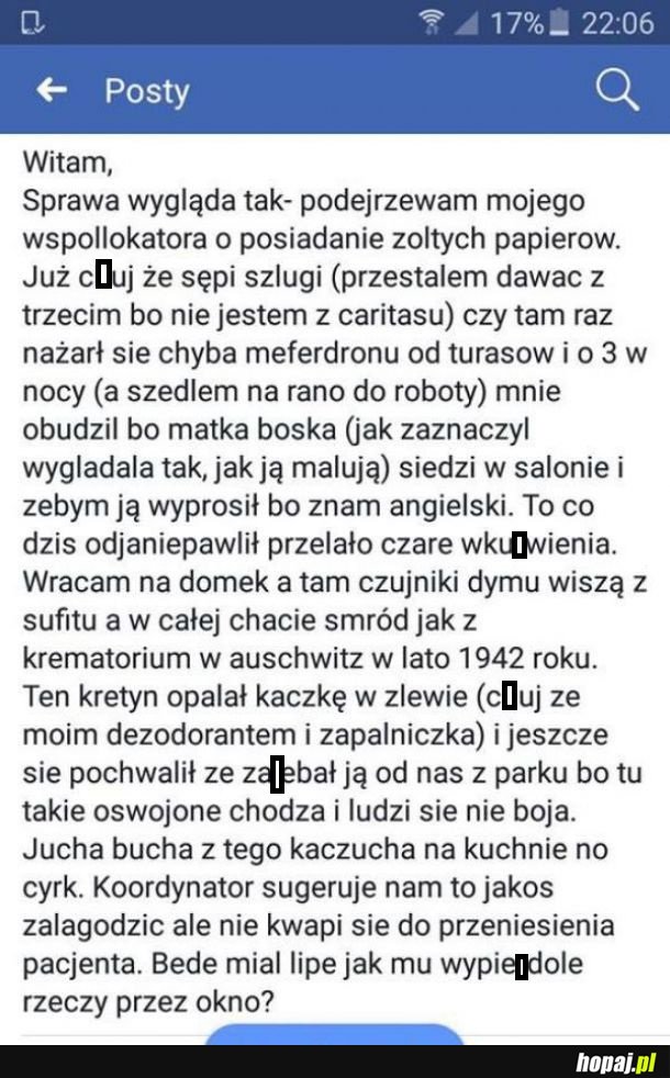Dziwny współlokator