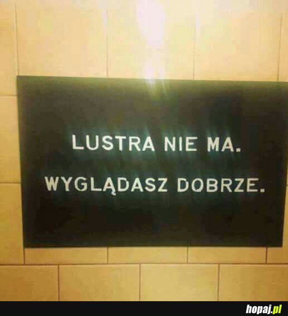 I dobrze...