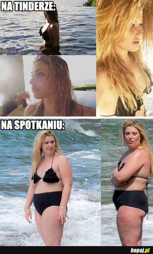 NA TINDERZE VS. NA ŻYWO