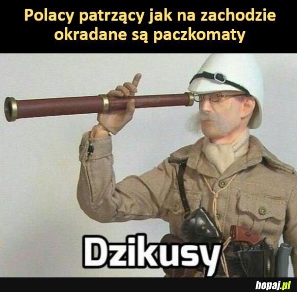 Polacy patrzący jak na zachodzie okradane są paczkomaty