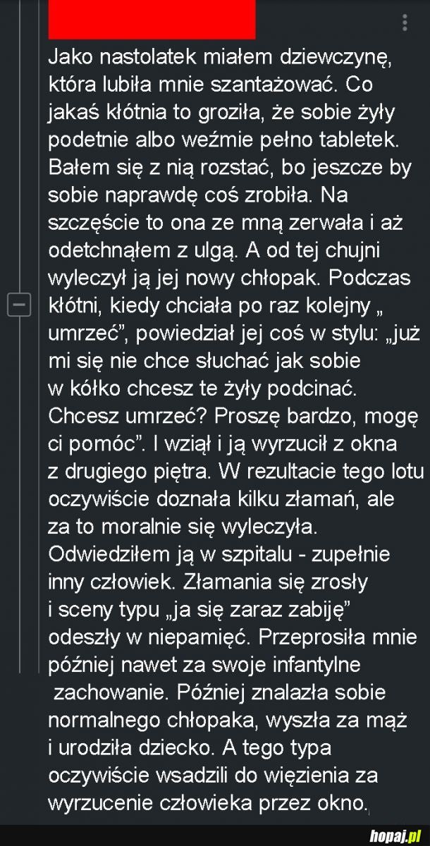 Wyleczyła się