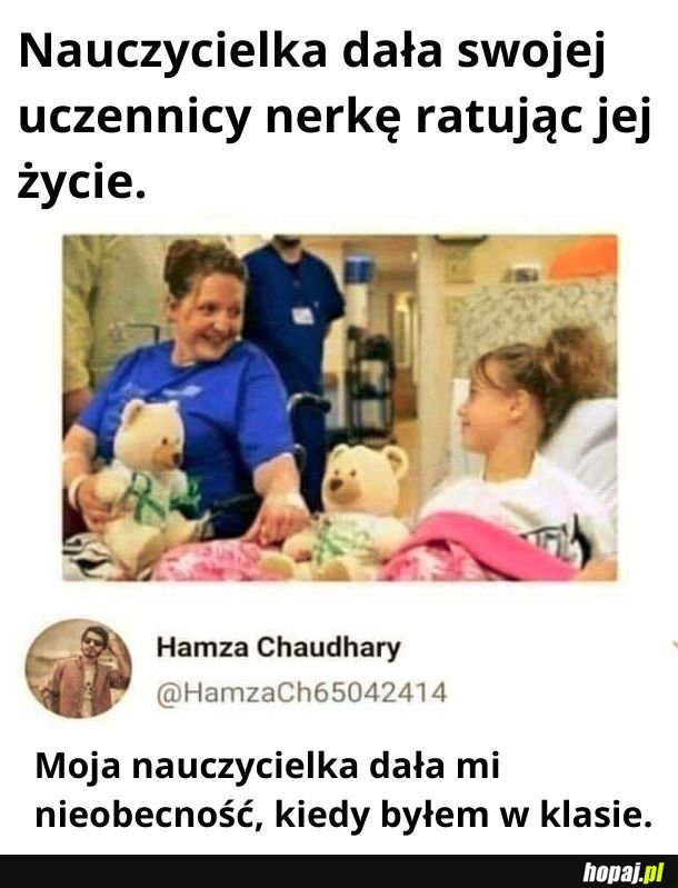 Każdy ma inne doświadczenia