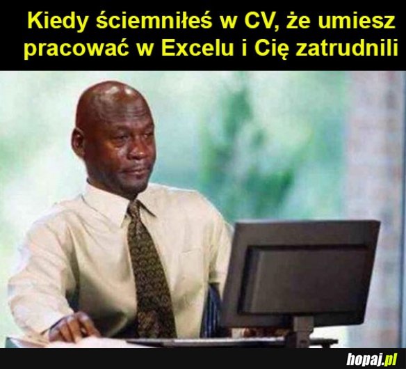 CV z Excelem