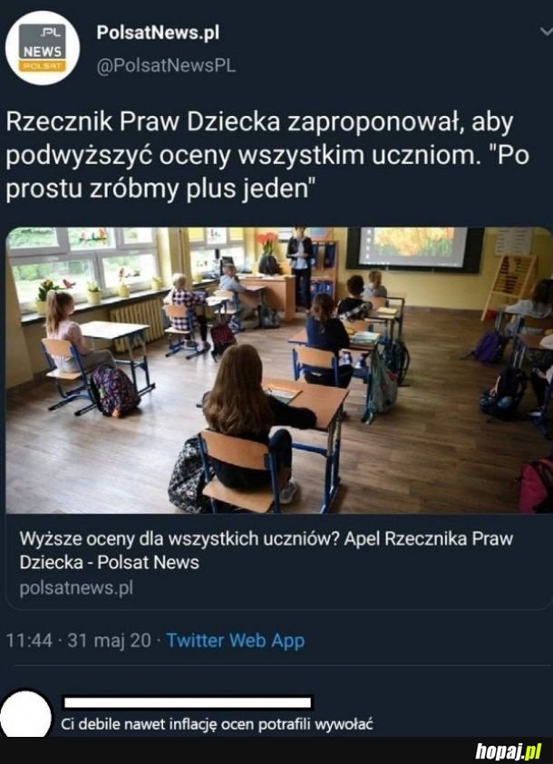 Podwyższanie ocen