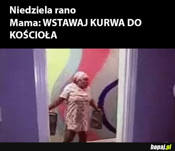 Mamusia w niedzielę