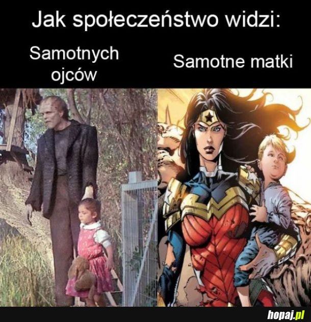 Samotni ojcowie vs samotne matki 