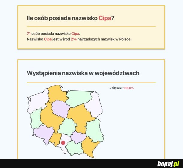 Nie wiem co z tym zrobisz, ale masz takie info